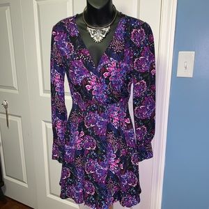 Chandler Henry Long Sleeve Wrap Dress